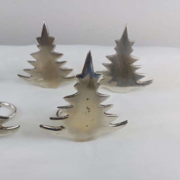 Christmas tree Abbott collection napkin rings - Picture 3 of 16